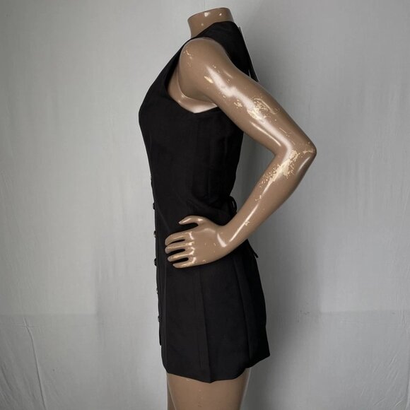 SNDYS Women's Black A-Line Mini Dress Size S | New with Tags - Picture 9 of 11